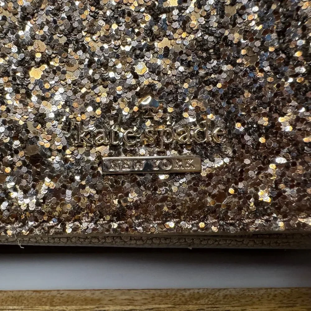 Kate Spade Laurel Way Glitter Maisie Crossbody - Picture 8 of 10